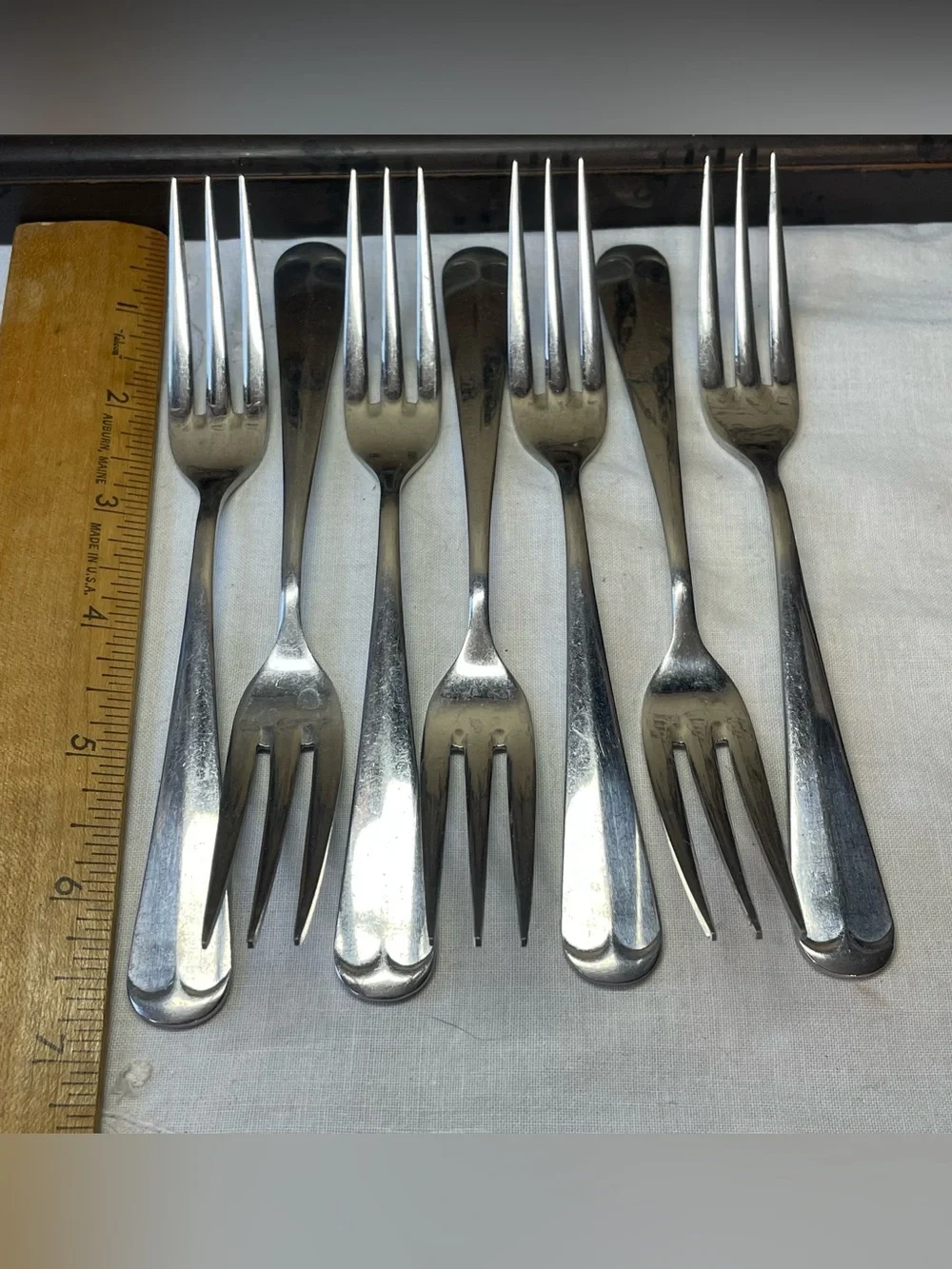 Reed & Barton Old Lexington stainless steel flatware forks replacements
